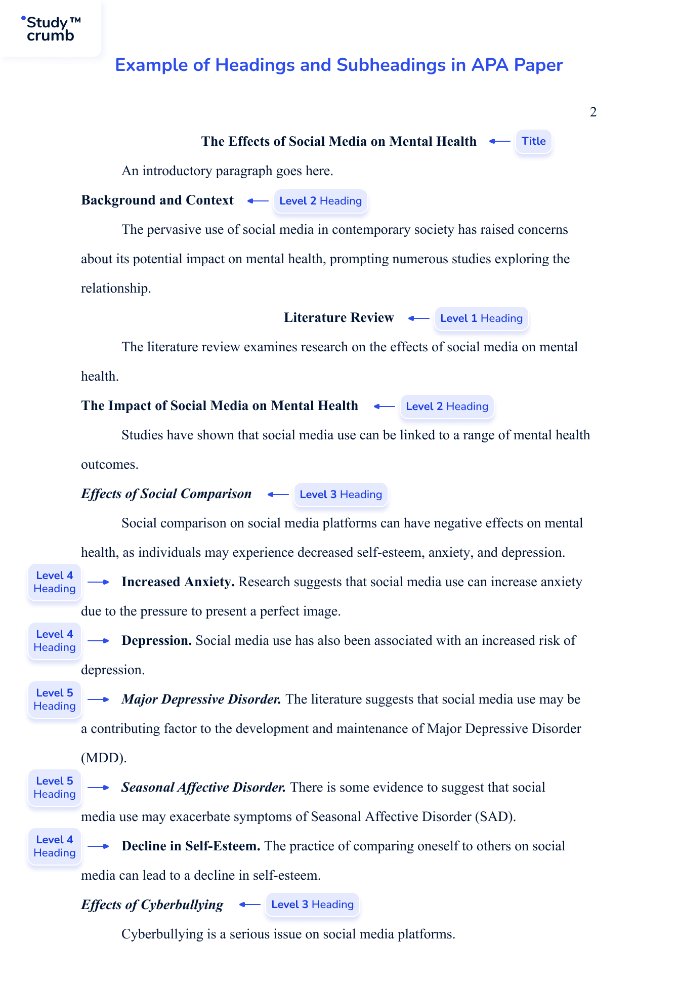 10 Apa Heading Level 3 Tips That Simplify Formatting 10 Apa Heading Level 3 Tips That Simplify Formatting