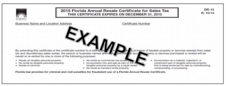 12 Florida Resale Certificate Tips To Save Money