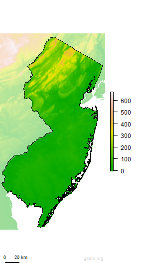 12+ New Jersey Elevation Maps For Better Planning