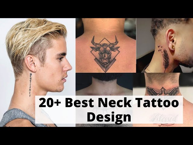 Clock Tattoo On Neck Clock Tattoo On Neck