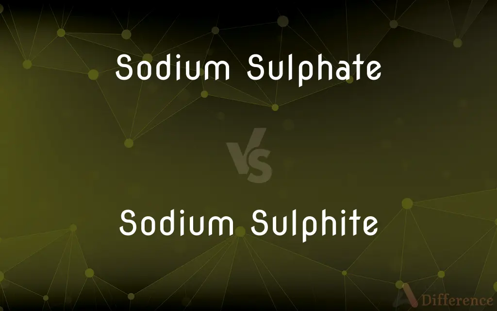 Difference Between Sulphate And Sulphite