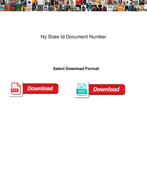 Document Number Ny State Id: Find Yours Easily