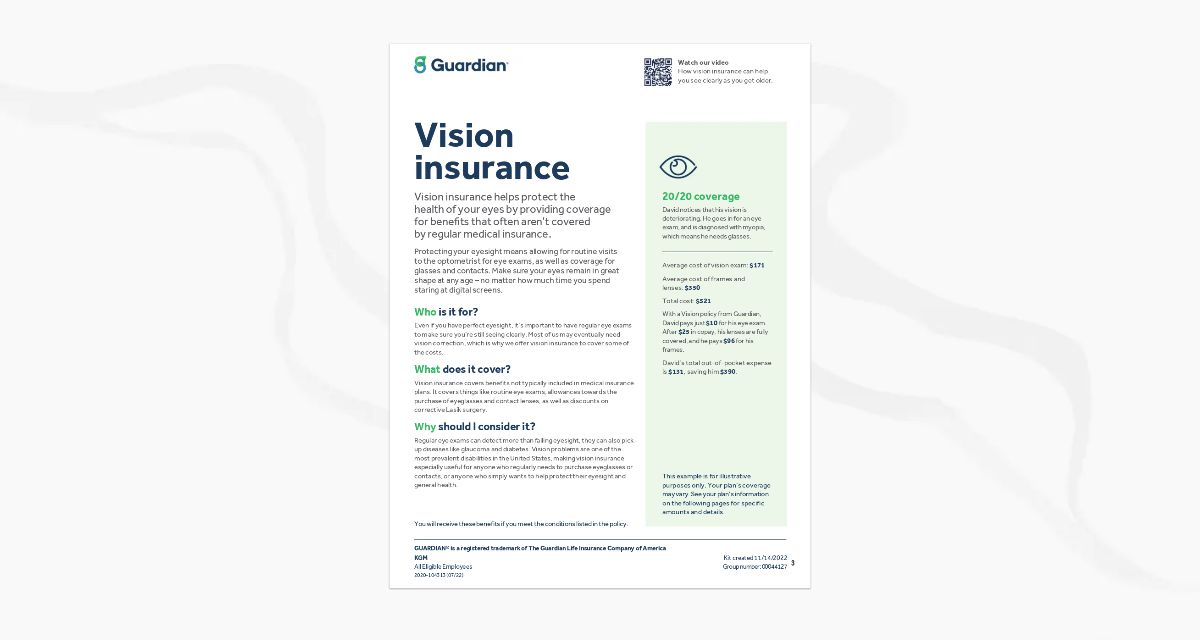 How Does Guardian Vision Work? Affordable Eye Care