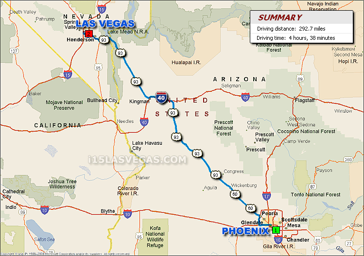 How Long To Las Vegas From Phoenix? Easy Drive Guide
