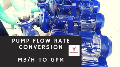How To Convert Gpm To M3/H Quickly And Accurately