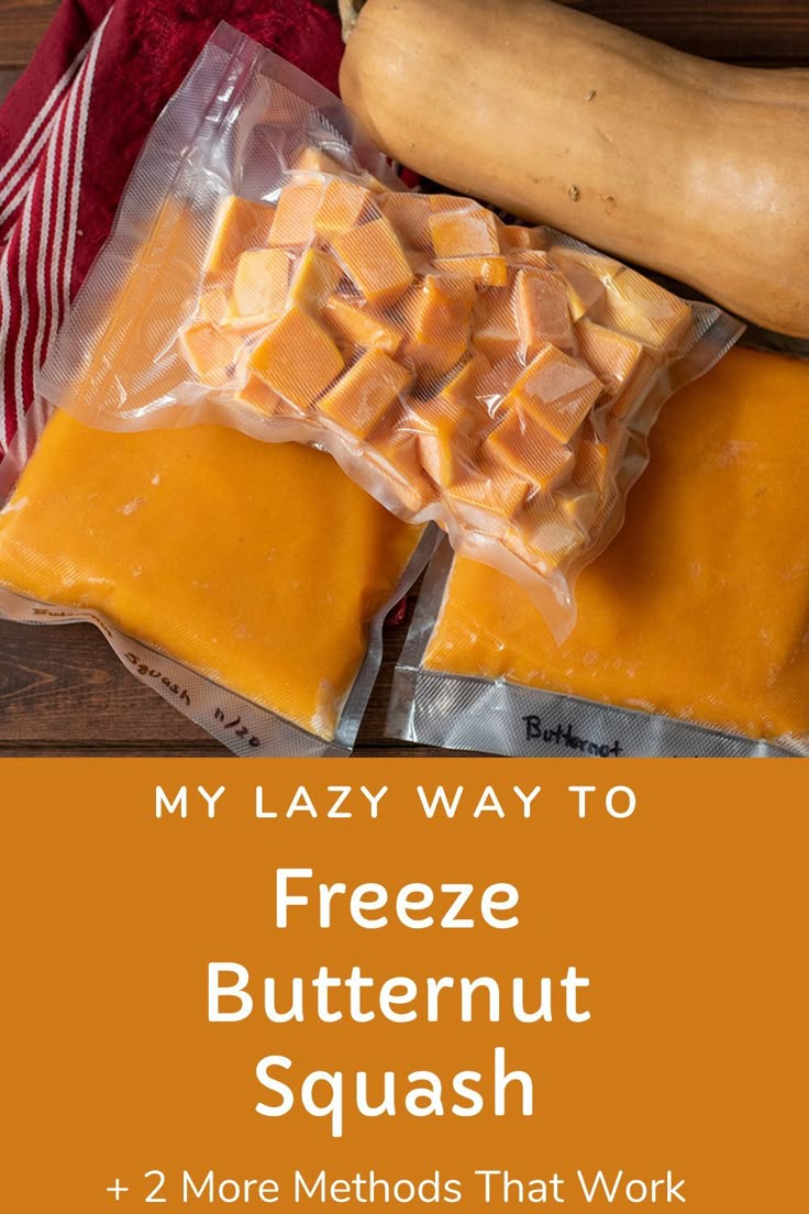 How To Freeze Squash Butternut