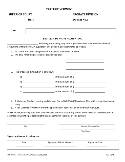 How To Waive Rights? Example Form Template