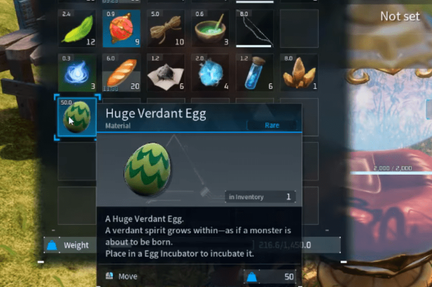 Huge Egg Location Palworld