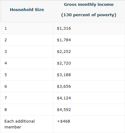 Income For Food Stamps Georgia