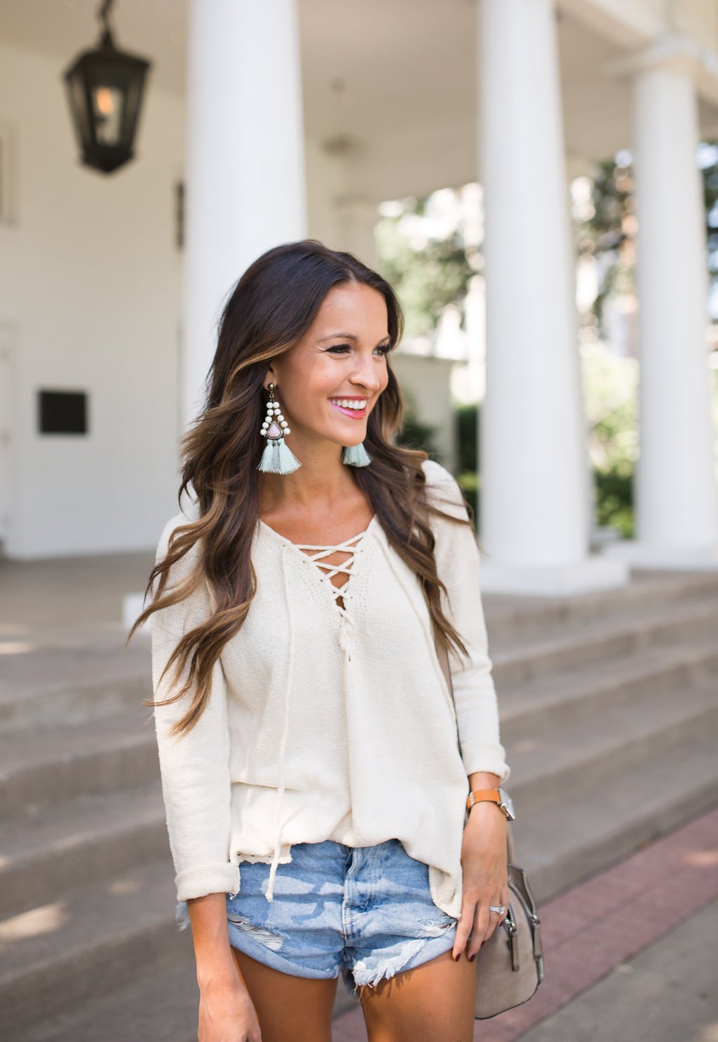 Lace Up Suede For Fall Lauren Kay Sims Lace Up Suede For Fall Lauren Kay Sims