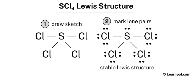 Lewis Structure For Scl3