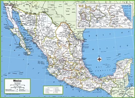 Map Of Mexico