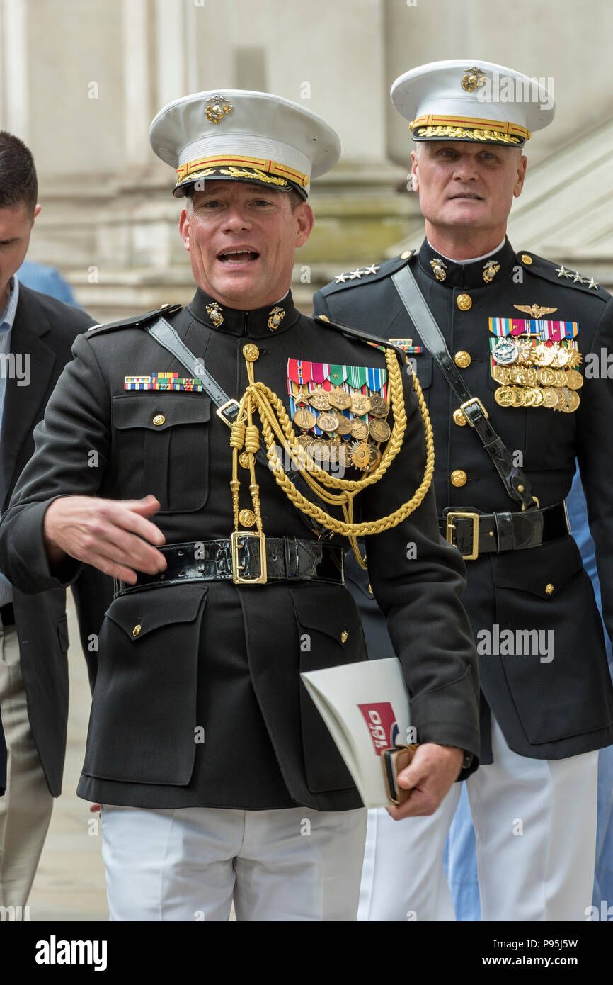 Marines In Dress