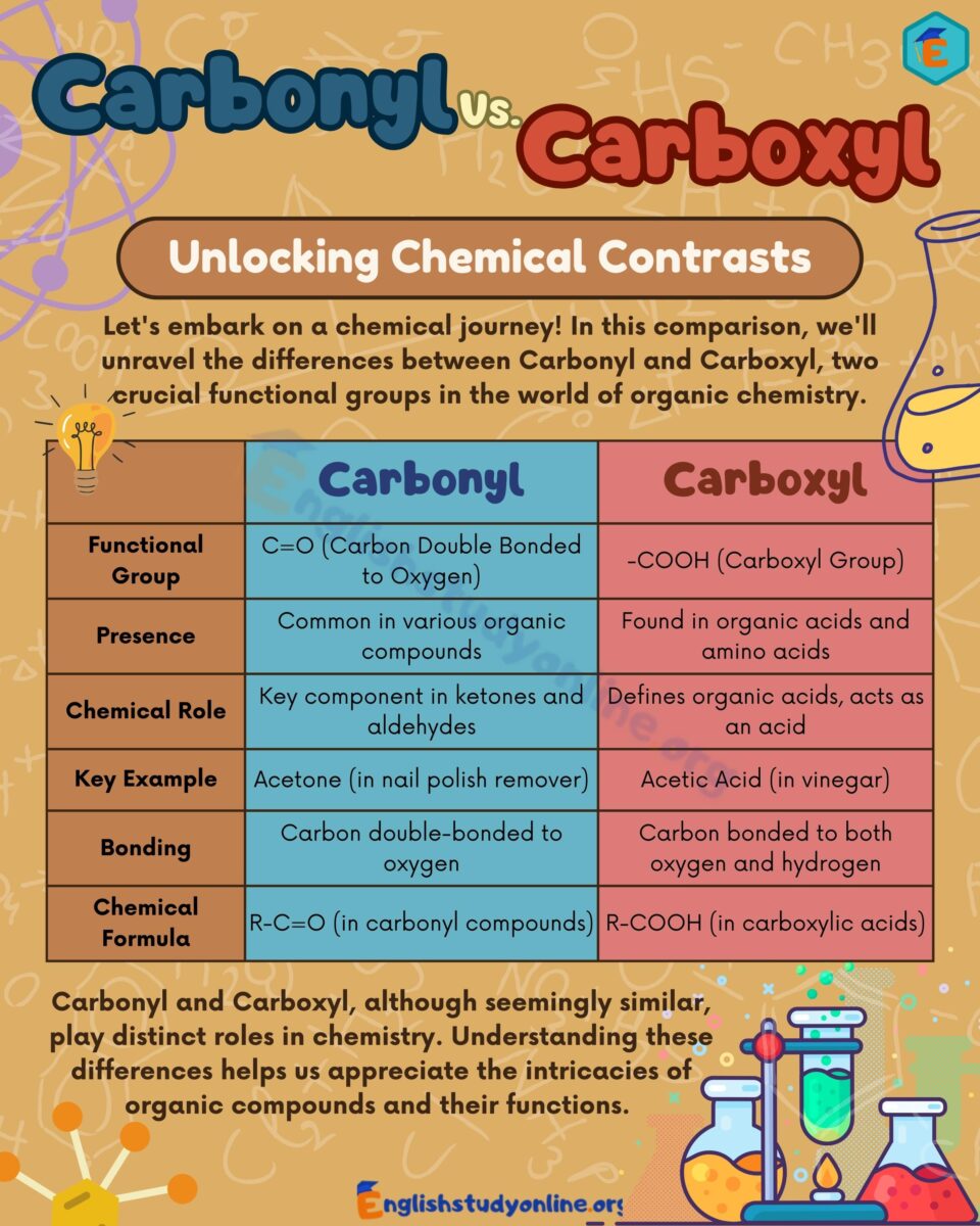 Master Carbonyl And Carboxyl Groups Easily