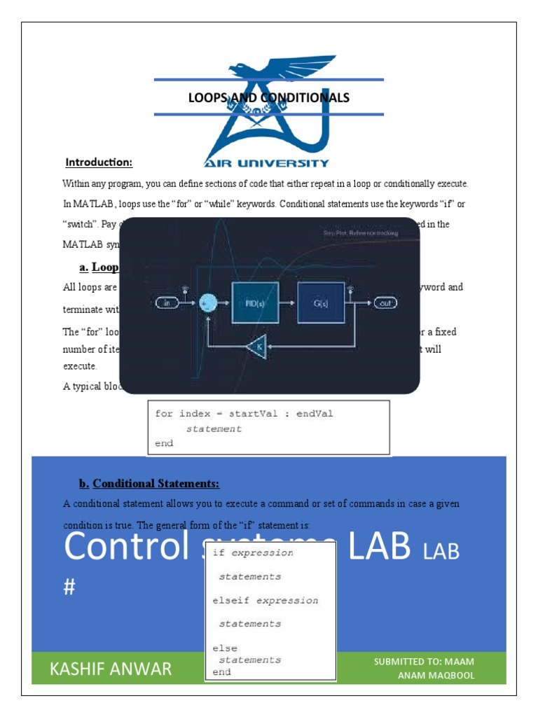 Matlab Conditionals Simplified