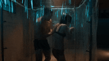 Nude Showering