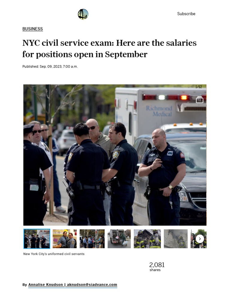 Nyc Civil Service Jobs
