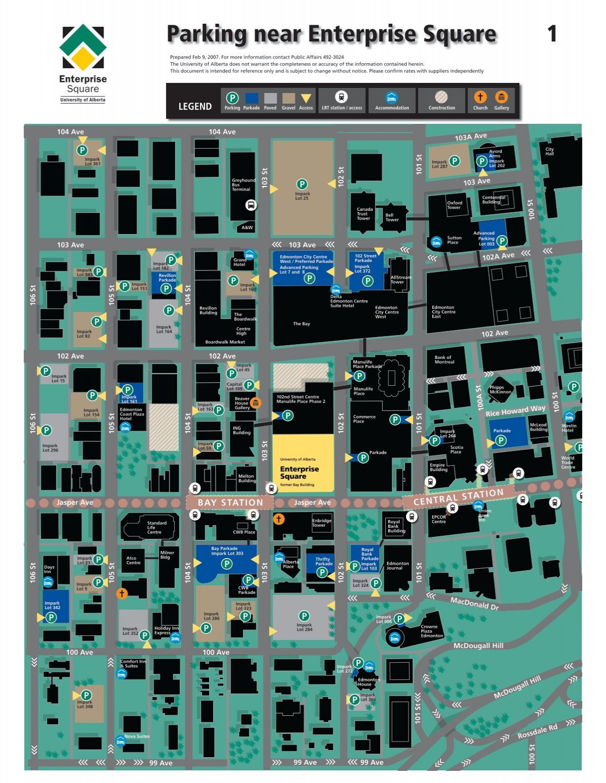 Parking At University Of Alberta