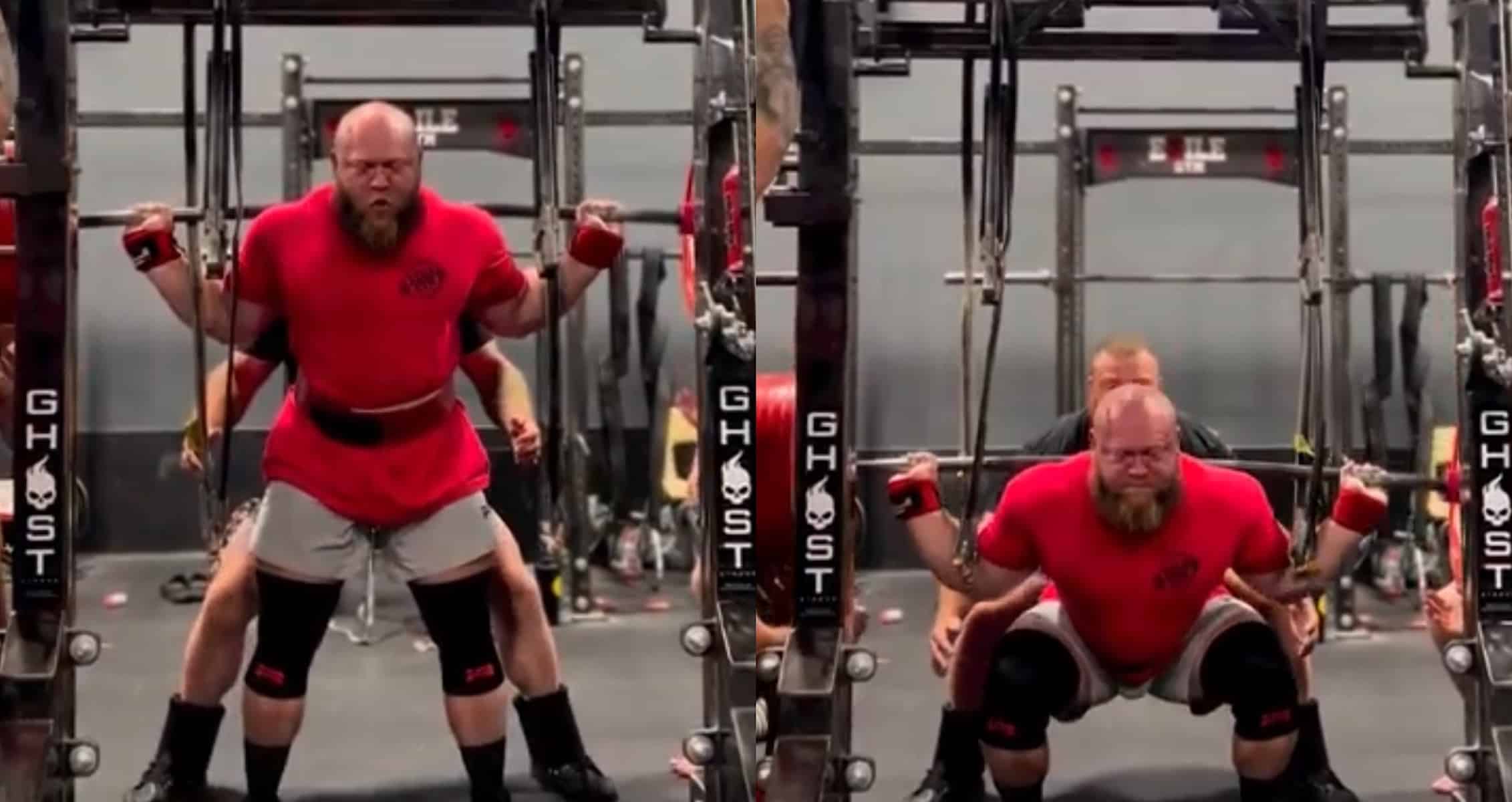 Powerlifter Phillip Herndon Crushes 410 Kg 903 9 Lb Raw Squat Unofficial World Record Powerlifter Phillip Herndon Crushes 410 Kg 903 9 Lb Raw Squat Unofficial World Record