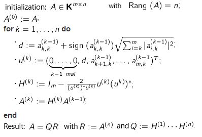 Q R Decomposition Calculator
