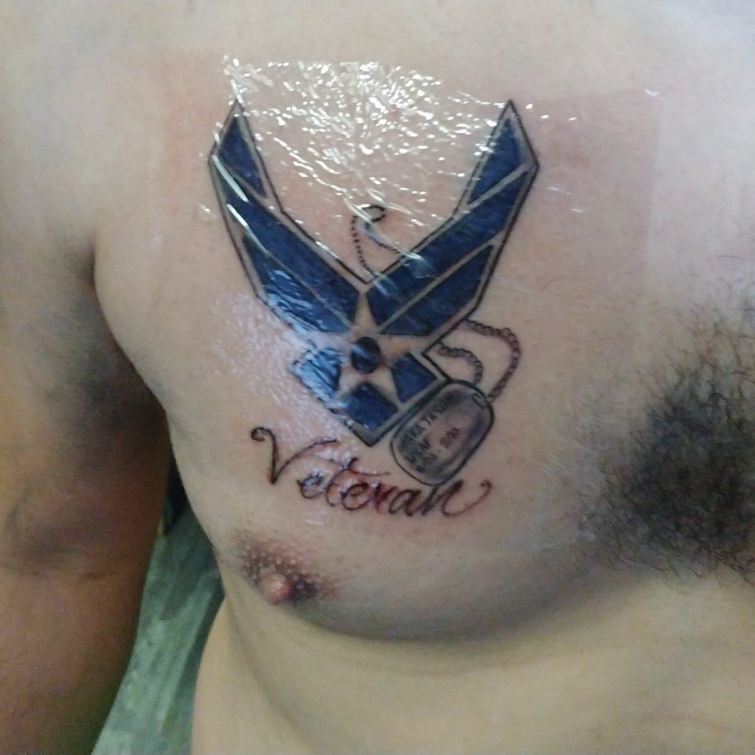 Simple Air Force Tattoos