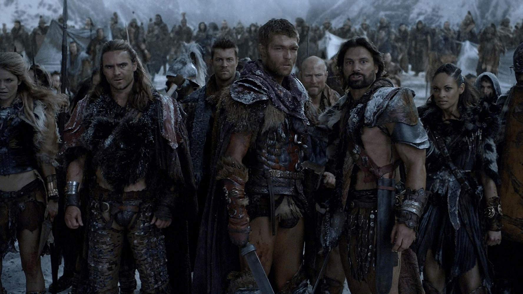 Spartacus Cast Naked