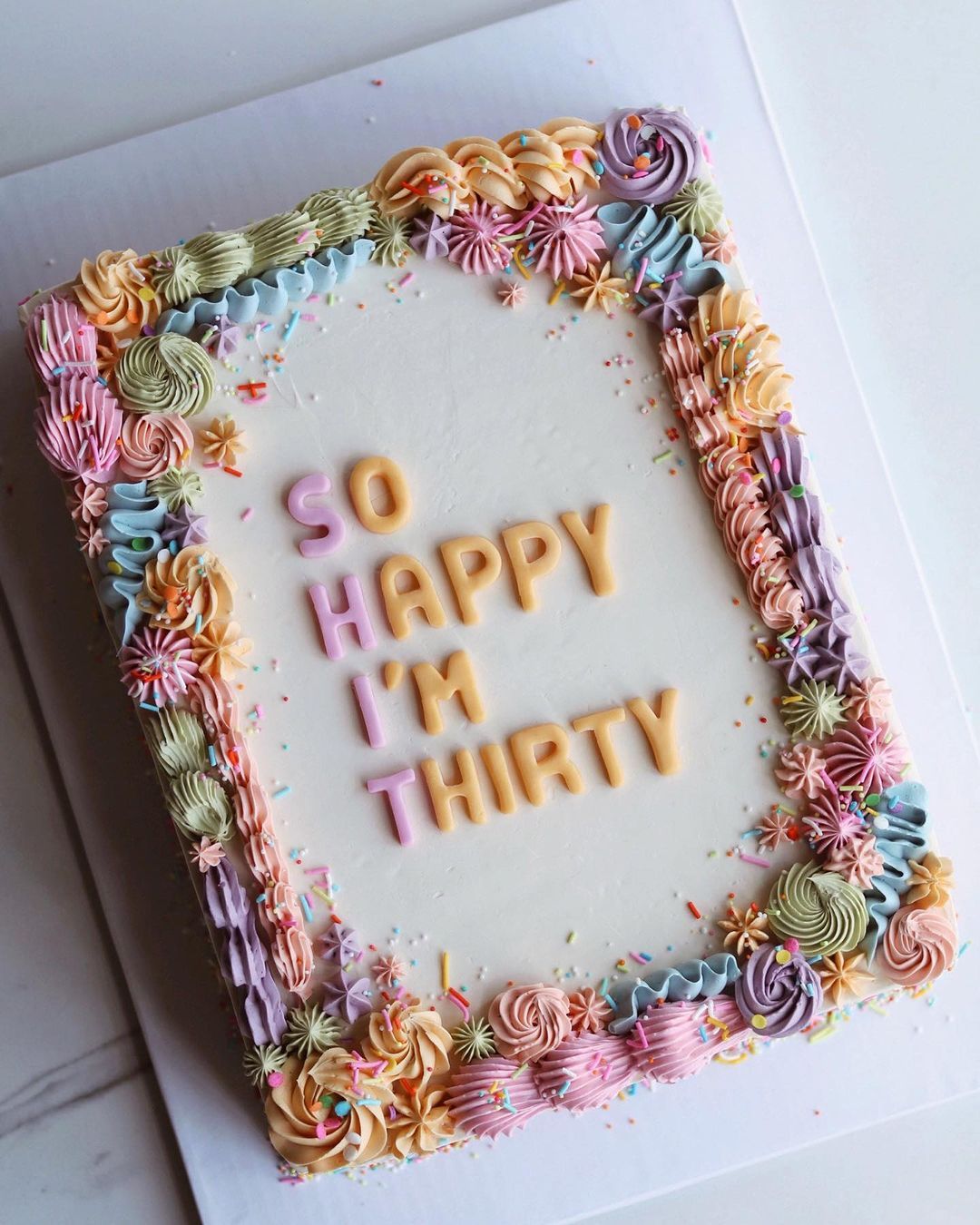 Thirty Birthday Themes
