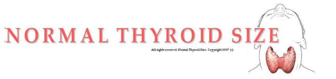 Thyroid Size Normal