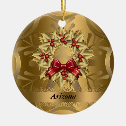 University Of Arizona Christmas Ornament