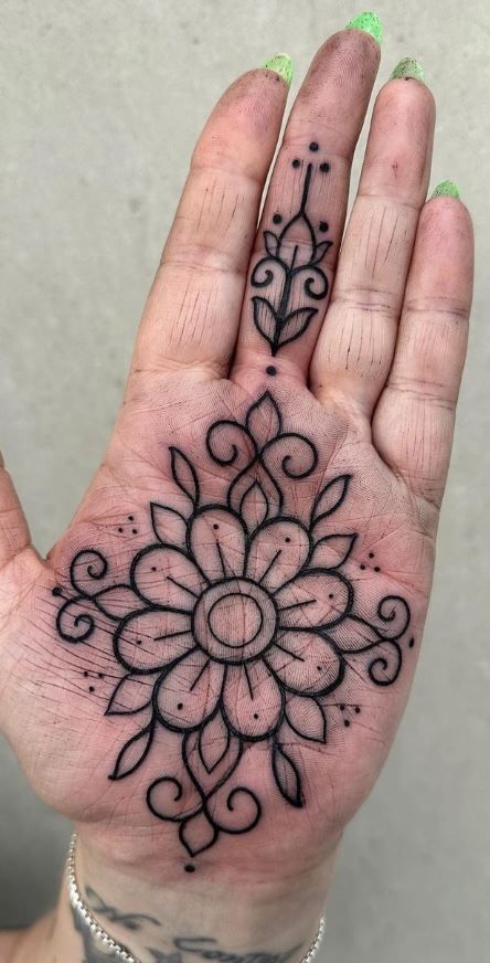 What Are Palm Sized Tattoos? Tiny Ink Ideas