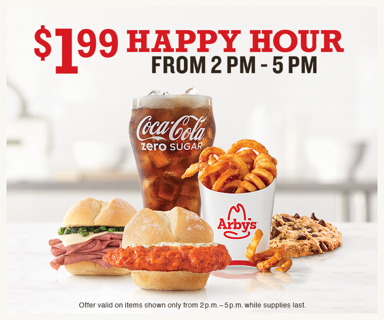 When Is Arby's Happy Hour